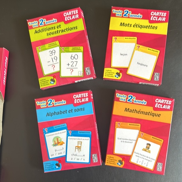 French Grade 2 flash cards. - Picture 4 of 8